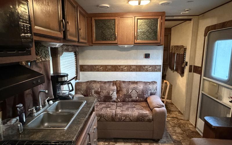 Hope House is a camper where one person resides for 30 days of respite while moving on to a next step in their life.