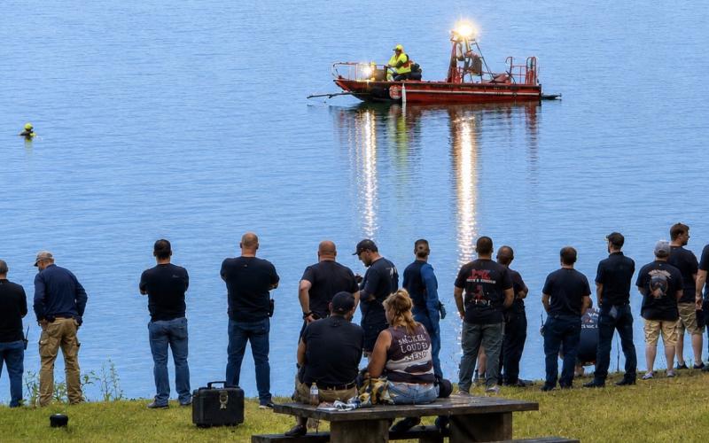 Numerous emergency response agencies from across the region help with search efforts.