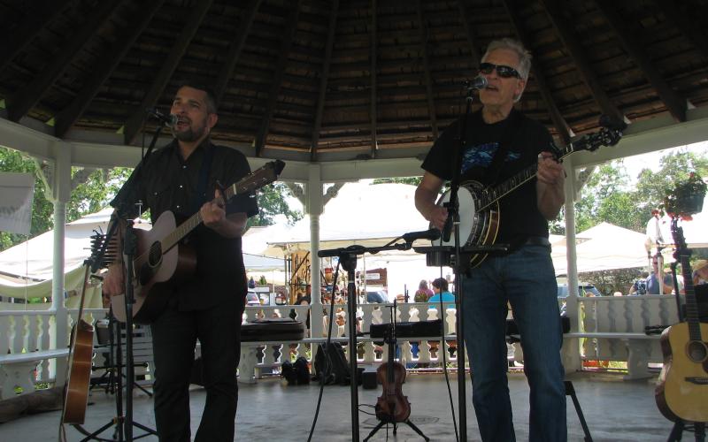 Rob Tiger and Wyatt Espalin are popular local singer, songwriter, musicians who sometimes perform together locally, and sometimes as solo acts around the region. Espalin is also a well-known recording artist in Nashville. They will be entertaining at the Festival from 12-2 pm Saturday, July 11, along with Erin Worley.