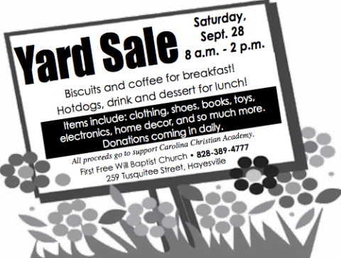 Yard sale