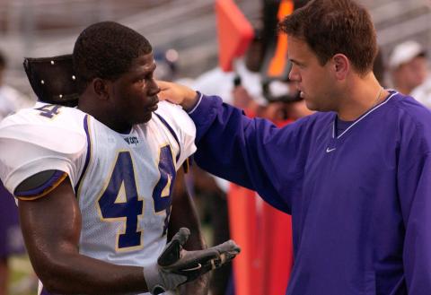 (Photo from catamountsports.com) Matt Rhule served as an assistant under former head coach Kent Briggs from 2002-05