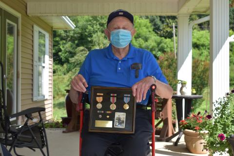 Becky Long • Clay County Progress: Decorated WWII veteran Kenneth Woodard has led a life of service.