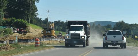  (Madison Mullin • Clay County Progress) Construction along Highway 69 toward the Georgia line is progressing on schedule, according to DOT engineer Andy Russell.