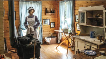 The Old Jail has been a museum for more than 40 years, but the building was a jail for many years. One room depicts the kitchen of the sheriff’s family who resided in the Old Jail. The museum will open Saturday after a three-month delay due to COVID-19 restrictions.