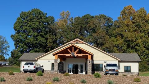 (Brittany Sullivan • Clay County Progress) An early December opening is planned for Union General Orthopedics at Hayesville. The $2 million state of the art medical building had initially been designated for the relocation of Hayesville Family Practice which will now remain in its Moore’s Plaza offices.
