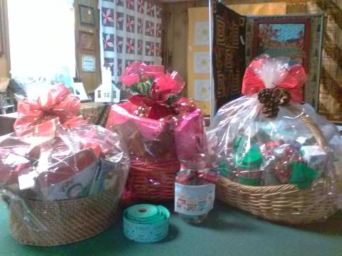Get your chances to win a gift basket valued at $100 by shopping local this weekend and until Saturday, Dec. 5 when the drawing for winners will be held.