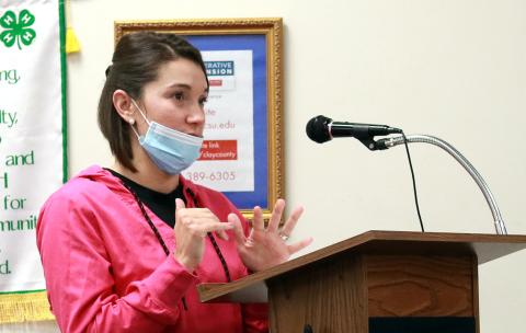 Public Health Nursing Supervisor Clarissa Rogers explains COVID numbers.