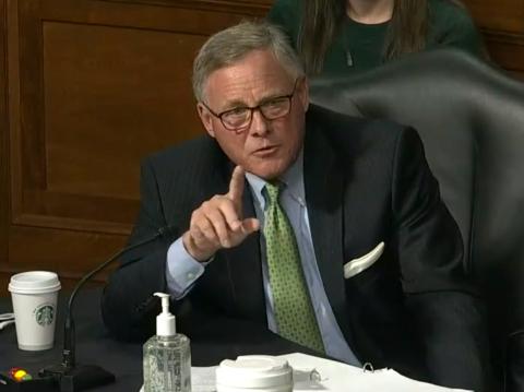 (Sen. Richard Burr, R-NC. Image courtesy of C-SPAN.org)