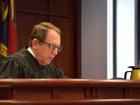 Judge David Lee. (Image courtesy of EdNC.)   