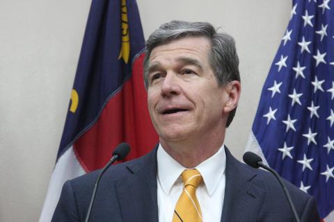 Gov. Roy Cooper (Photo by Maya Reagan, Carolina Journal.)   