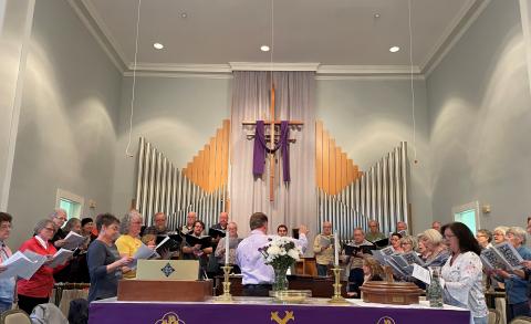 Mountain Community Chorus spring concert will be held at 7 p.m. Friday, April 29 and at 3 p.m. Saturday April 30 at Sharp Memorial United Methodist Church in Young Harris, Ga.