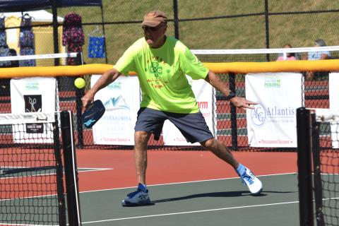 Clay County resident Jim Ackerly and his men’s doubles partner won 5 of the 6 matches in their bracket to take the Bronze medal in Hiawassee.