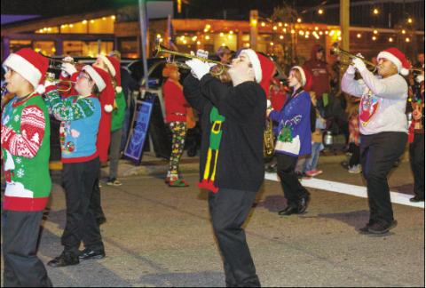 The Hayesville Marching Band brought an upbeat holiday tempo to Saturday’s Hayesville Christmas Parade and proved to be one of the highlights of the event. The band was among a large number of participants in the 2022 parade which appears to have been the largest in its history.
