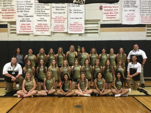 Hayesville Middle School Girls Track Team
