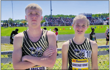 Johan Webb and Sydney Greenstone