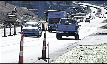 Becky Long • Clay County Progress The Highway 69 improvement project began in 2020 and is entering its final phases in the next few months.