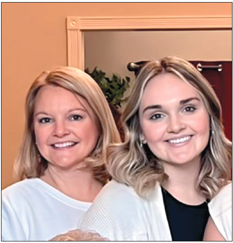 Mother’s Day Look a Like winners, Heather and Maggie Plemmons