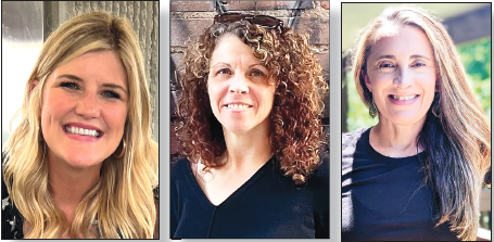 Emily Hensley, Melissa Cheeks and Misty Jeffries
