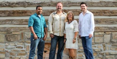 ‘Just Us’ will be performing at the Brasstown Community Center at 7 p.m. on Saturday, Aug. 24 to close out the Summer Concert Series for this year. Band members from left: Blake Atkins, Stacy Wilson, Teresa Wilson and Brent Womac.