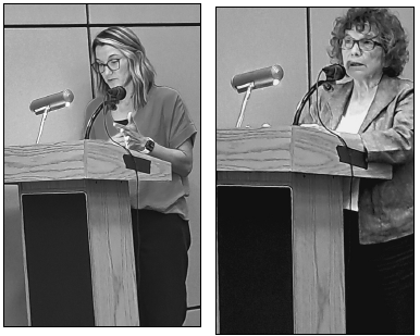 Becky Long • Progress Health Department Director Clarissa Rogers outlines how a $30,000 grant will be used to expand local health services. Sandy Zimmerman, chair of Historic Hayesville Inc., reflects on highlights of the past fiscal year.     