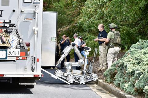 Todd Forrest • North Georgia News GBI Bomb Disposal Unit responds to investigate.
