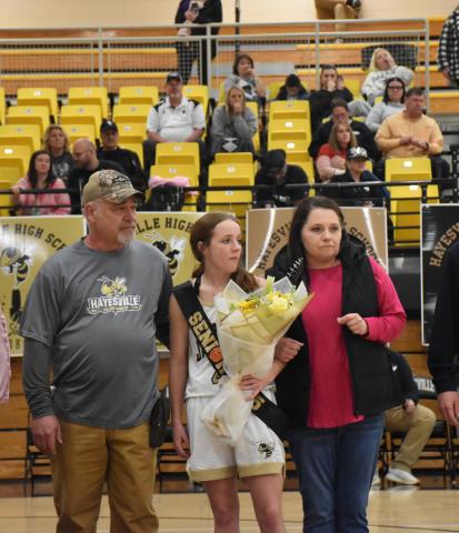 James King, Breanna Abrams and Miranda Canup