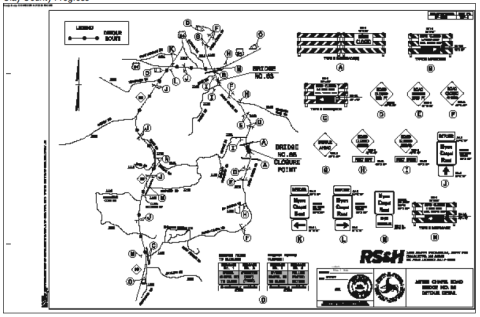 Bridge #88 over Hyatt Mill Creek will be under construction from Thursday, April 3 through March 1, 2026. Myers Chapel Road will be closed to through traffi c.