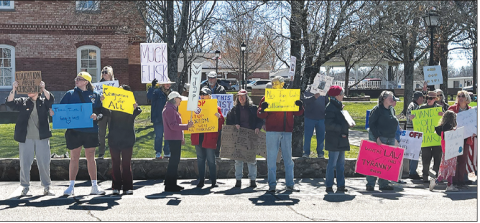 Peaceful protest
