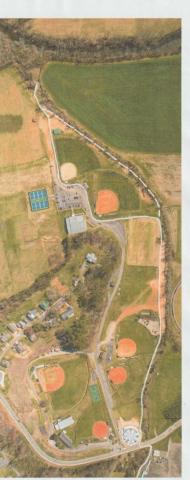 Quanassee Path’s 1,200-foot extension would run beside Town Creek ending near Spikebuck Mound.
