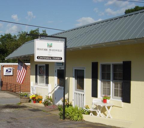 The HHI Centennial Exhibit Building housed various offices from the 1960s to 2013 when it became headquarters for local participation in the North Carolina Department of Commerce  Small Town Main Street program.