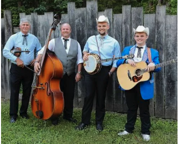 Jonah Riddle and Carolina Express members are, from left, George Giddons, Benjie, Jonah and Grayson Riddle.