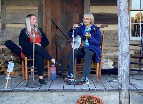  Musical performances and storytelling by eighth-generation ballad singer Donna Ray Norton and seventh-generation ballad singer Sheila Kay Adams.