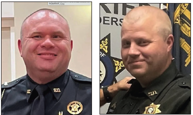 Major Johnny McCoy and Sgt. Andrew Glass