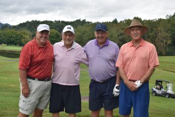 Bethel Guidry Scholarship Golf Tournament was sponsored by Good Shepherd Episcopal Church in Hayesville on Sept. 10. Winners of the Low Score Foursome were Mike Smith, Dick Welton, Marvin Davenport and Ed Moore.