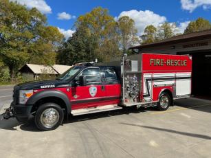 Wildland and rescue vehicle for the east end of Clay County.