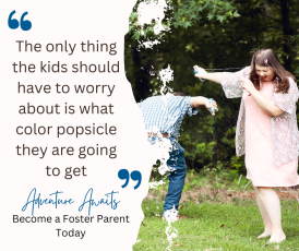 Josh and Emily Fulford are foster parents with “Adventure Awaits.”