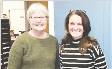 Photo • Julie Rogers From left, Clay County Social Worker Terri Hager and Angel Owens, Chief Officer of Human Resources and Federal Programs form the core of the Department of Exceptional Children.
