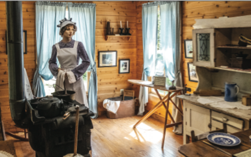 The Old Jail has been a museum for more than 40 years, but the building was a jail for many years. One room depicts the kitchen of the sheriff’s family who resided in the Old Jail. The museum will open Saturday after a three-month delay due to COVID-19 restrictions.