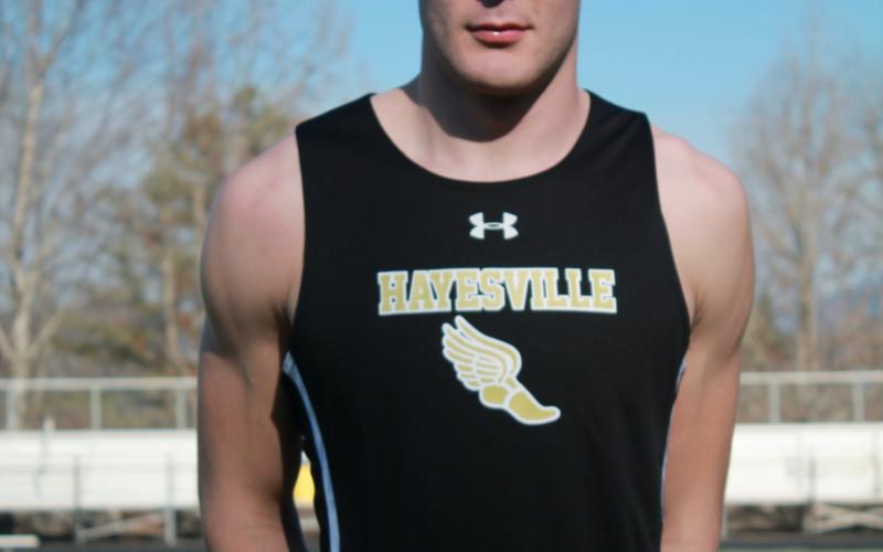 Jake McTaggart finished first in the discus.