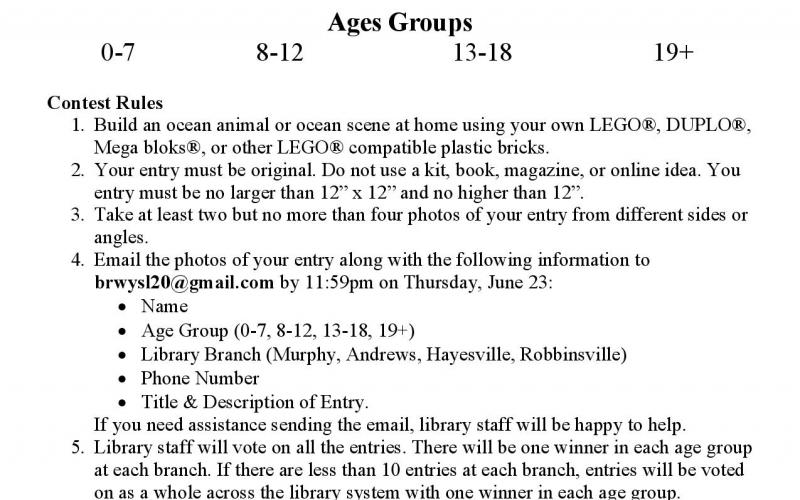 Ocean Lego Contest