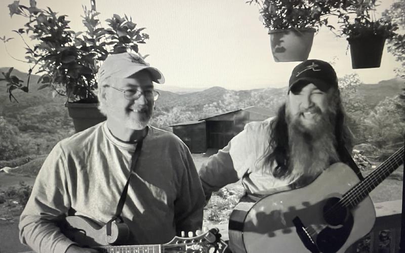 Dan “Grizzly” Adams and Brad Grizzell will be performing at the Brasstown Community Center ‘Summer Concert Series’ Saturday, July 15. 
